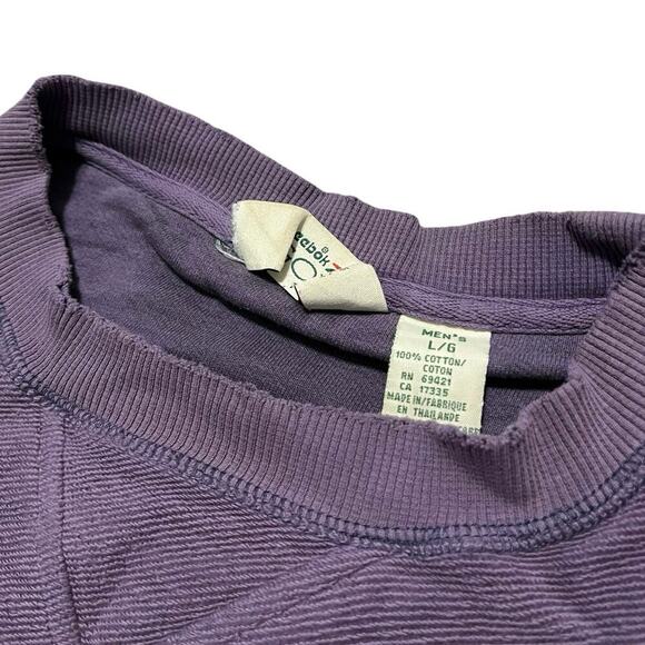 Reebok Golf Faded Distressed Vintage Crewneck - Picture 3 of 4